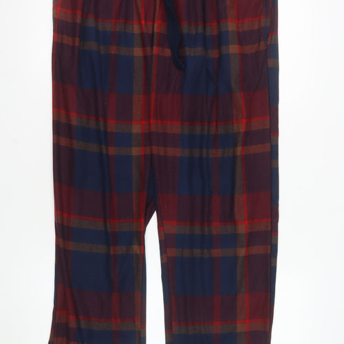 Next Men's Blue & Red Check Pyjama Pants XL Regular Fit