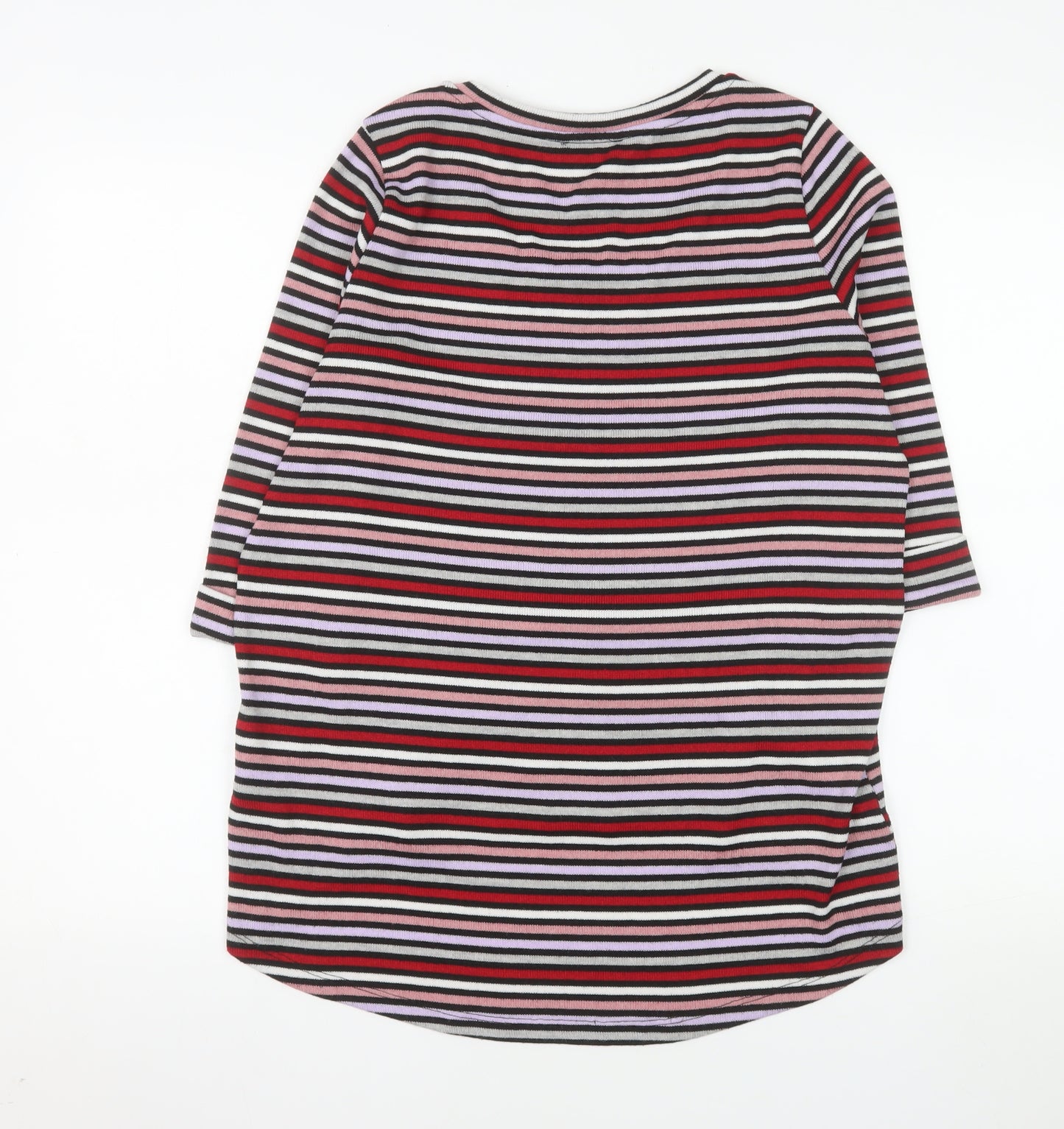 New Look Women’s Multicoloured Striped Pullover Jumper UK 12