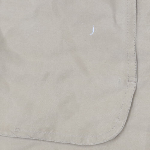 Next Women’s Beige Silk Cargo Trousers UK 12 Regular
