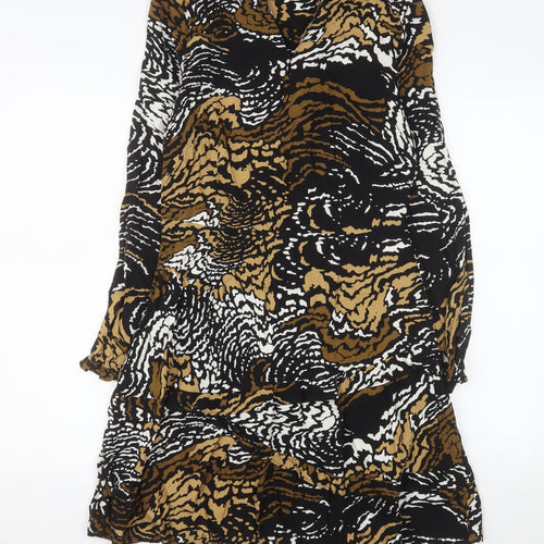 Next Women’s Multicoloured Viscose Shift Dress Size 10