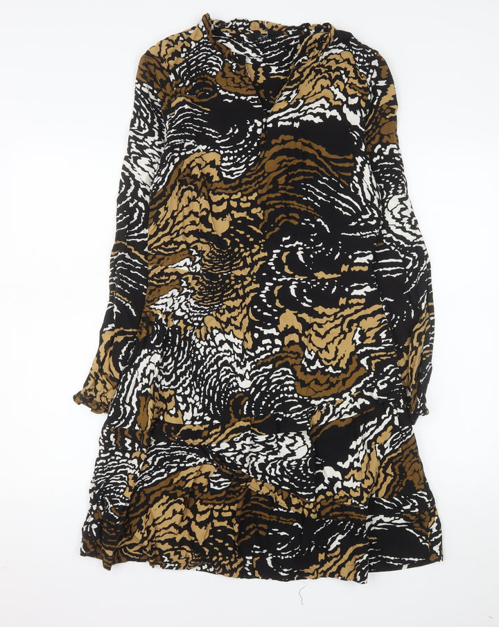 Next Women’s Multicoloured Viscose Shift Dress Size 10