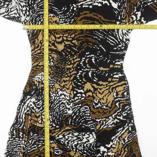 Next Women’s Multicoloured Viscose Shift Dress Size 10