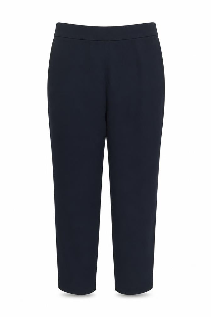 Marks and Spencer Women’s Blue Size 12 Slim Fit Stretch Trousers