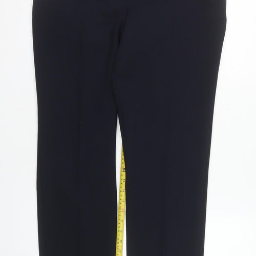 St. Bernard Women’s Black Dress Pants Size 12 Straight Leg Trousers