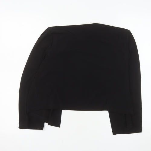 Calvin Klein Women's Black XL Cropped Blazer Jacket