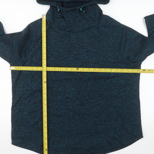 St. Bernard for Dunnes Stores Women's Blue Pullover Hoodie Size Large