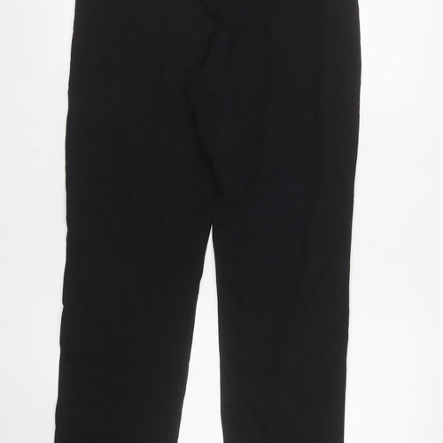 Dunnes Stores Women's Black Cotton Stretch Ankle Leggings Size 12