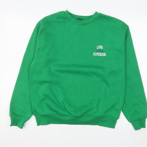 Dunnes Stores Men's Green Lake Superior Sweatshirt Small Pullover