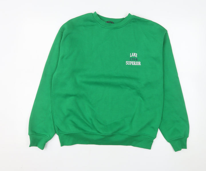 Dunnes Stores Men's Green Lake Superior Sweatshirt Small Pullover