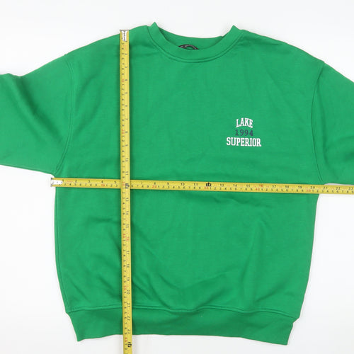 Dunnes Stores Men's Green Lake Superior Sweatshirt Small Pullover