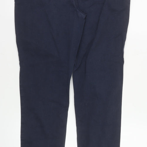 Denim Co Boys Navy Blue Slim Fit Chino Trousers 13-14 Years