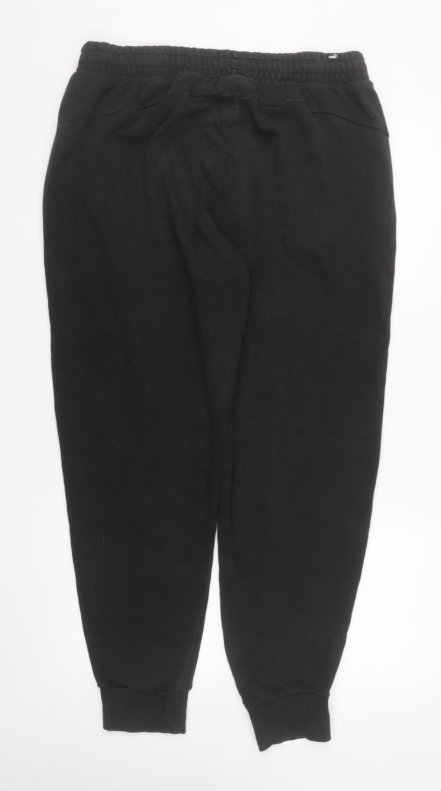 Puma Men's Black XL Jogger Sweatpants Fleece Activewear Trousers