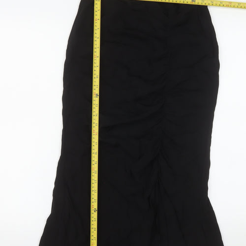 Lovechild 1979 Women's Black Midi Pencil Skirt Size 8 Stretch Viscose