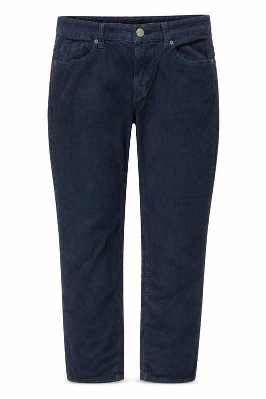 BDG Boys Blue Corduroy Slim Chino Trousers Size 30