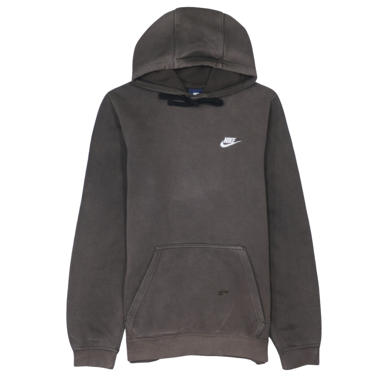Nike Men's Brown Pullover Hoodie Small Regular Fit Fleece