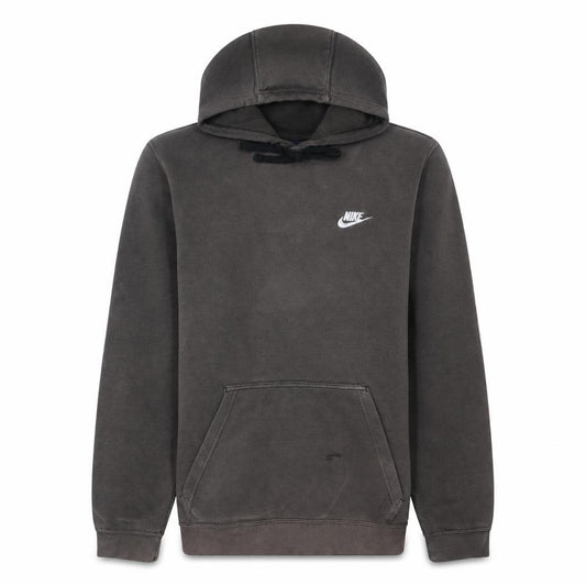 Front view of Nike Men's Brown Pullover Hoodie Small Regular Fit Fleece