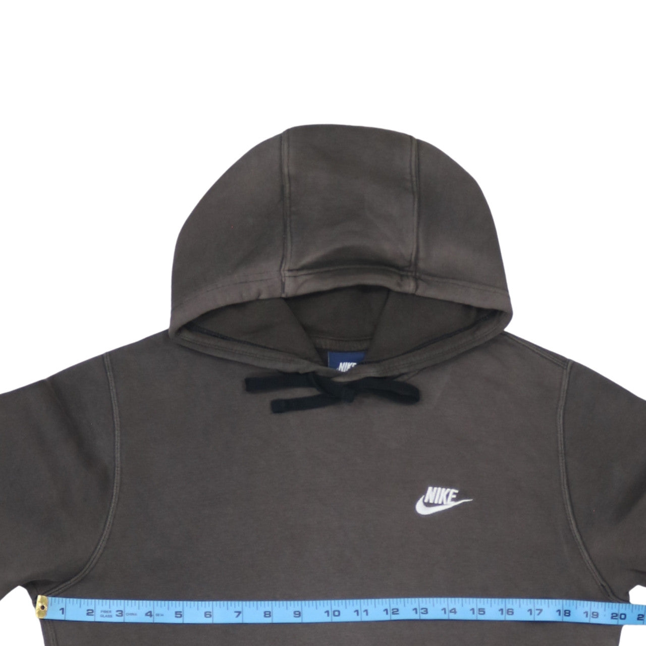 Nike Men's Brown Pullover Hoodie Small Regular Fit Fleece
