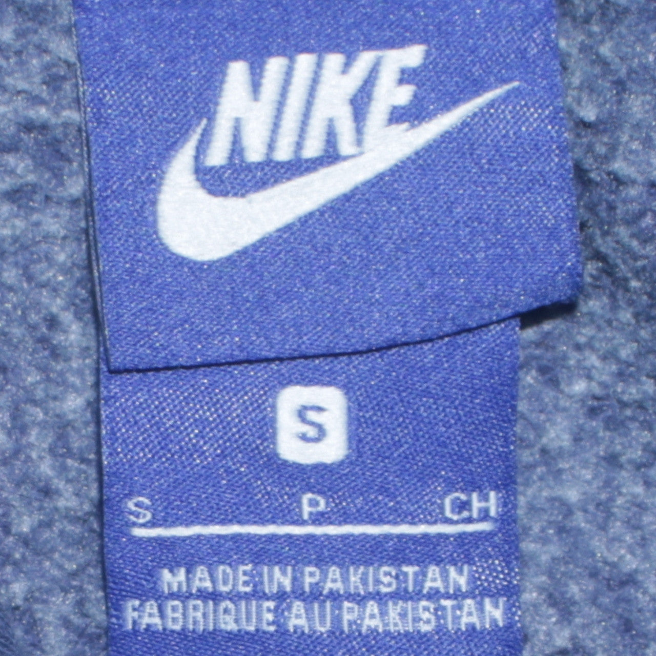 Nike Men's Blue Pullover Hoodie Small Regular Fit Sports Style