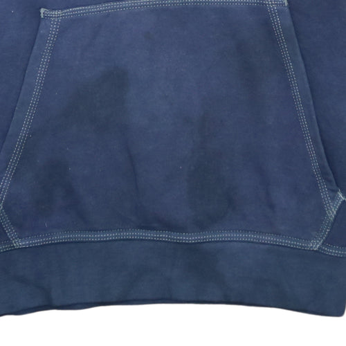 Nike Men's Blue Pullover Hoodie Small Regular Fit Sports Style