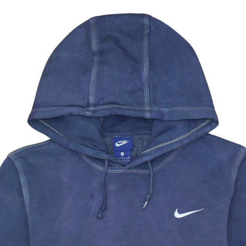 Nike Men's Blue Pullover Hoodie Small Regular Fit Sports Style