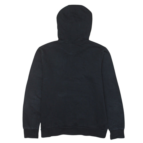 Adidas Boys Black Pullover Hoodie 13-14 Years Fleece Logo Sweatshirt