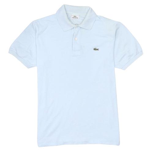 Lacoste Mens Blue Cotton Short Sleeve Polo Shirt Size S