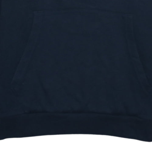 Champion Boys Black Pullover Hoodie 13-14 Years Logo Graphic Sweatshirt