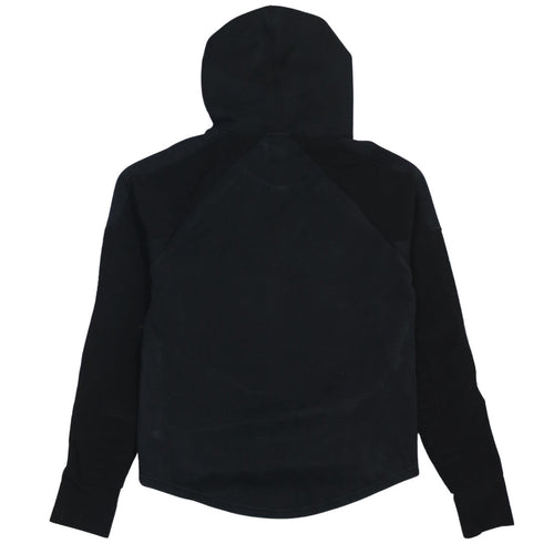 Puma Women's Black Hoodie Size 8 Pullover Raglan Sleeve Sportswear