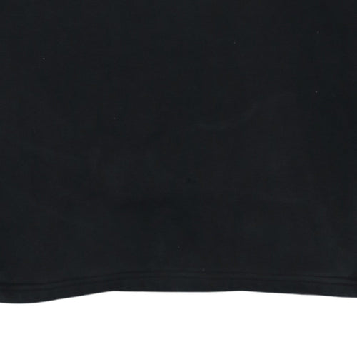 Puma Women's Black Hoodie Size 8 Pullover Raglan Sleeve Sportswear