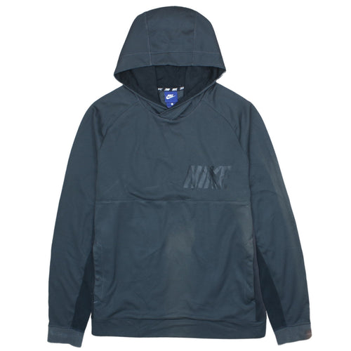 Nike Men's Blue Pullover Hoodie Size L Sportswear Lightweight