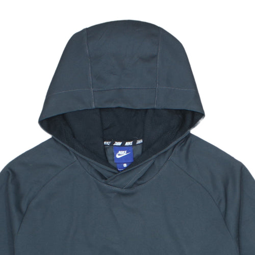 Nike Men's Blue Pullover Hoodie Size L Sportswear Lightweight