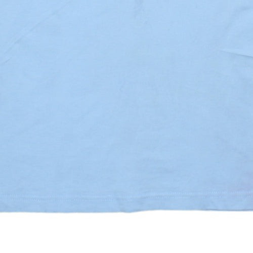 Champion Boys Blue 13-14 Years Sleeveless Tank Top Athletic Cotton