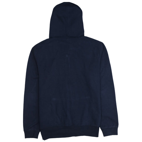 FILA Men's Blue Full Zip Hoodie Size M Logo Sportswear