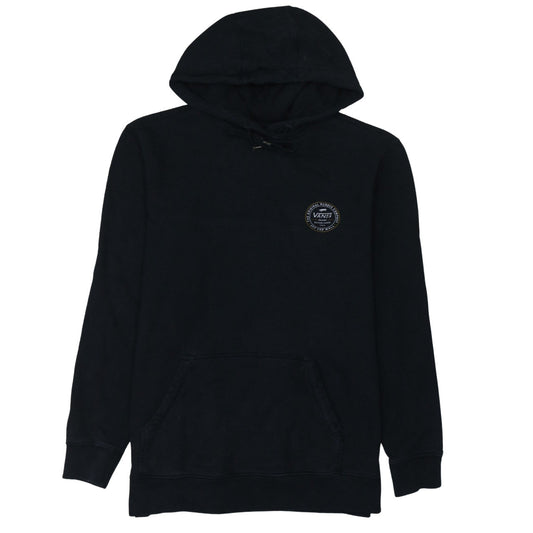 Vans Men's Black Medium Pullover Hoodie with Logo Graphic