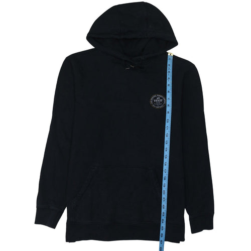 Vans Men's Black Medium Pullover Hoodie with Logo Graphic