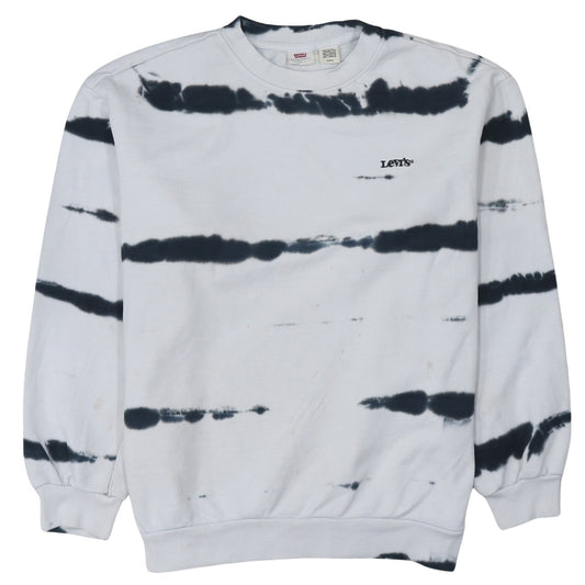 Levi's Men's Multicoloured Tie-Dye Crew Neck Sweatshirt Size S