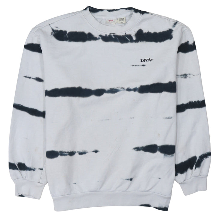 Levi's Men's Multicoloured Tie-Dye Crew Neck Sweatshirt Size S