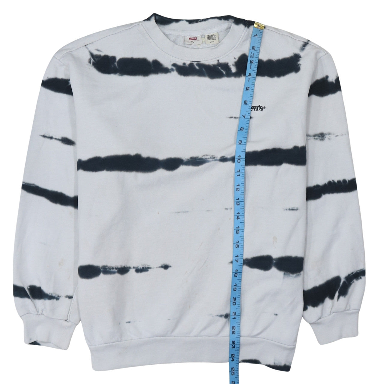 Levi's Men's Multicoloured Tie-Dye Crew Neck Sweatshirt Size S