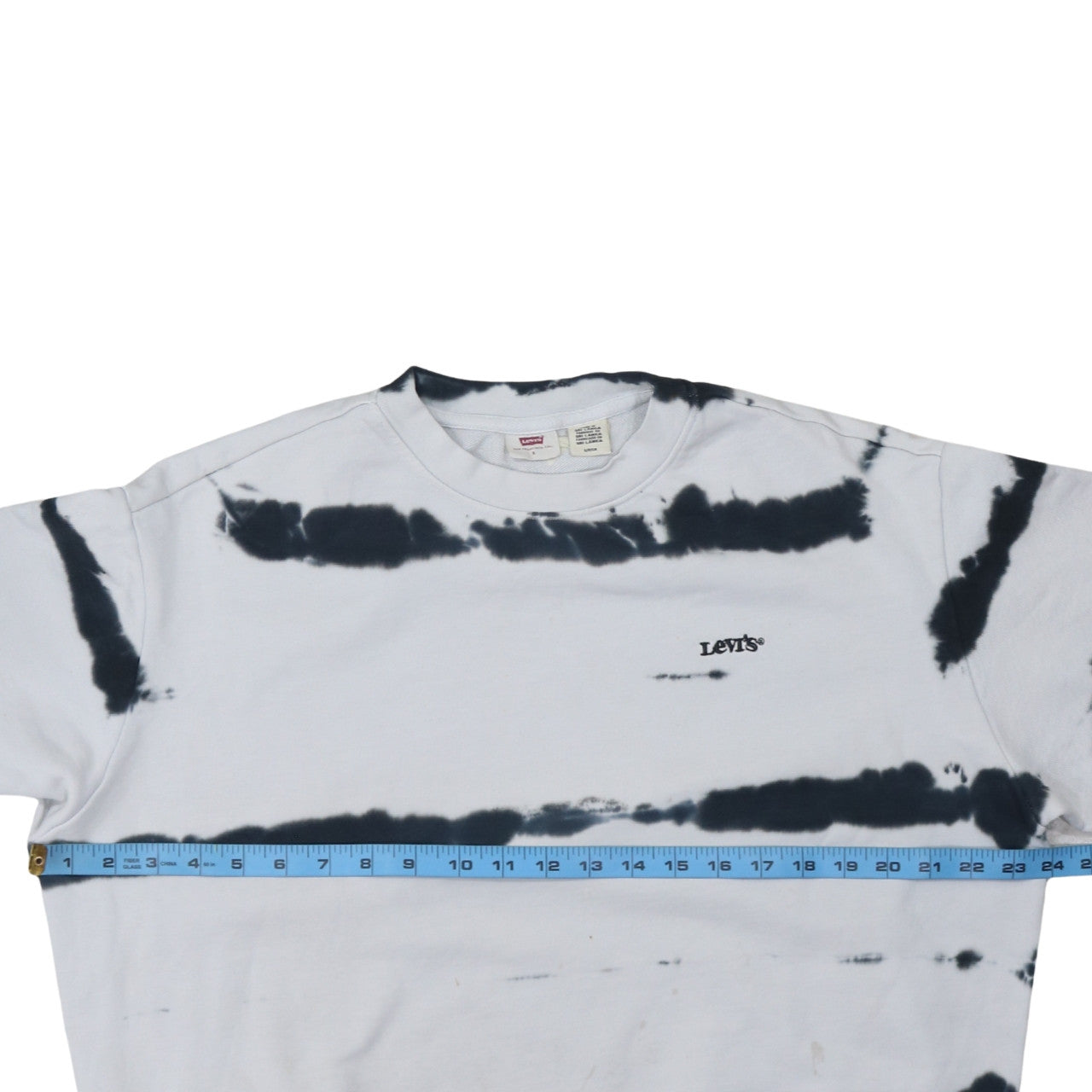 Levi's Men's Multicoloured Tie-Dye Crew Neck Sweatshirt Size S