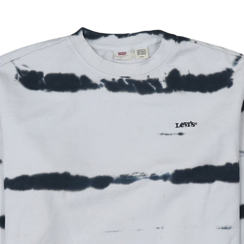 Levi's Men's Multicoloured Tie-Dye Crew Neck Sweatshirt Size S