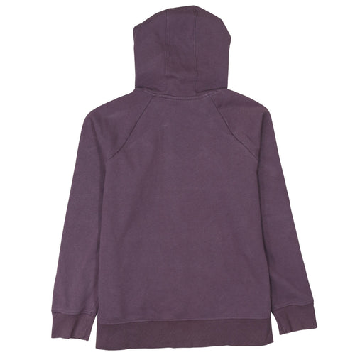 Under Armour Womens Purple Pullover Hoodie Size L Loose Fit