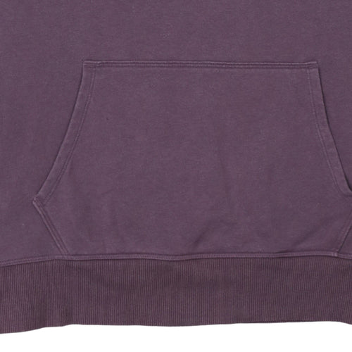 Under Armour Womens Purple Pullover Hoodie Size L Loose Fit