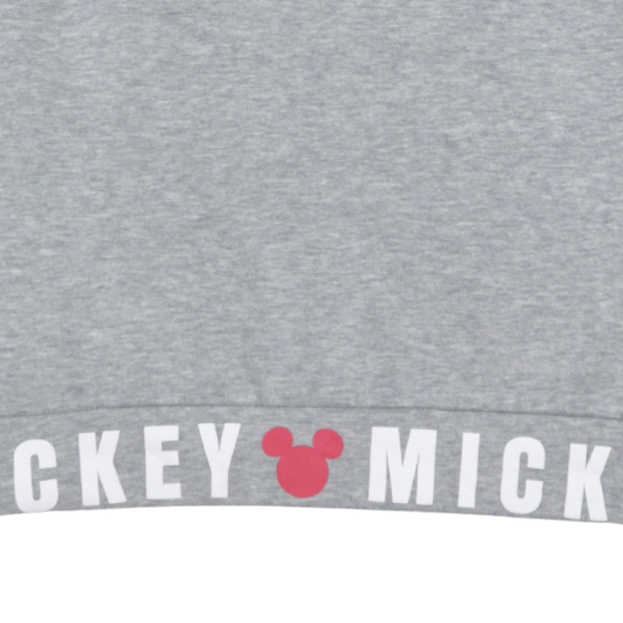 Disney Women Grey Mickey Mouse Graphic Pullover Sweatshirt Size S