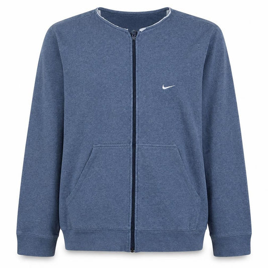 Nike Air Max Women Blue Full Zip Track Jacket Size L