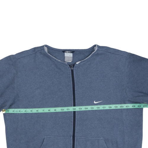 Nike Air Max Women Blue Full Zip Track Jacket Size L