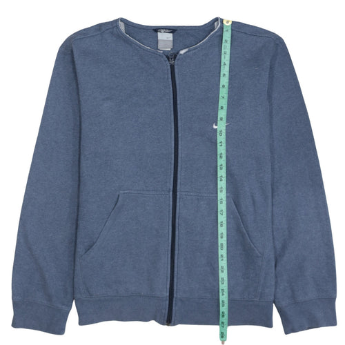 Nike Air Max Women Blue Full Zip Track Jacket Size L