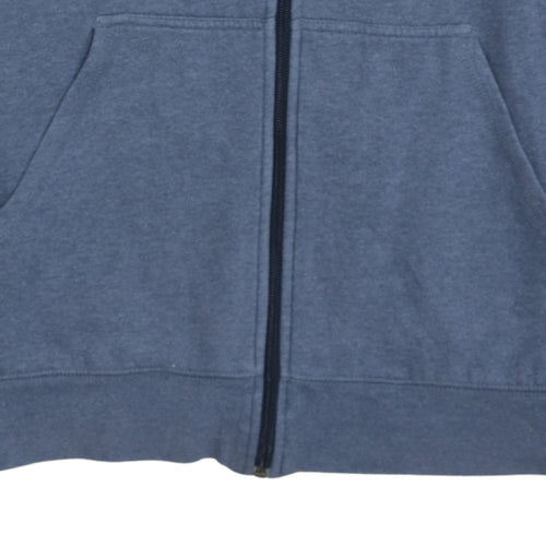 Nike Air Max Women Blue Full Zip Track Jacket Size L