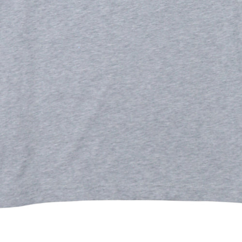 Tommy Hilfiger Men's Grey XL Organic Cotton Logo T-Shirt
