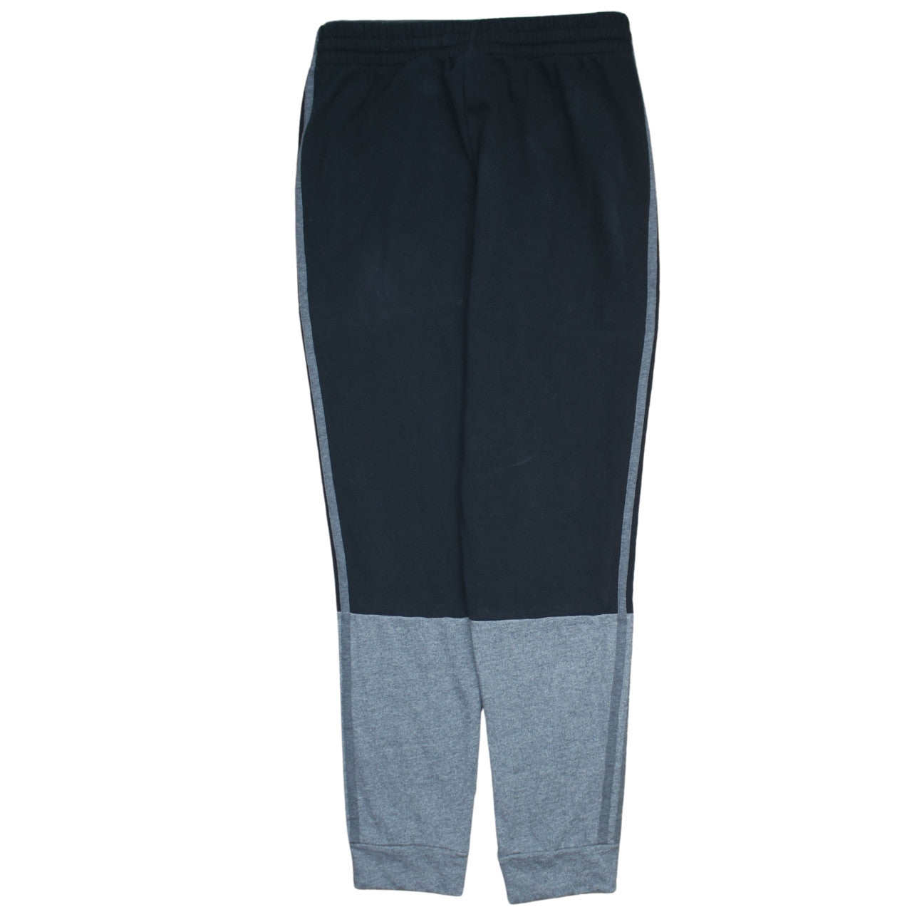 Adidas Men's Black Grey Jogger Trousers Size M Colourblock Activewear