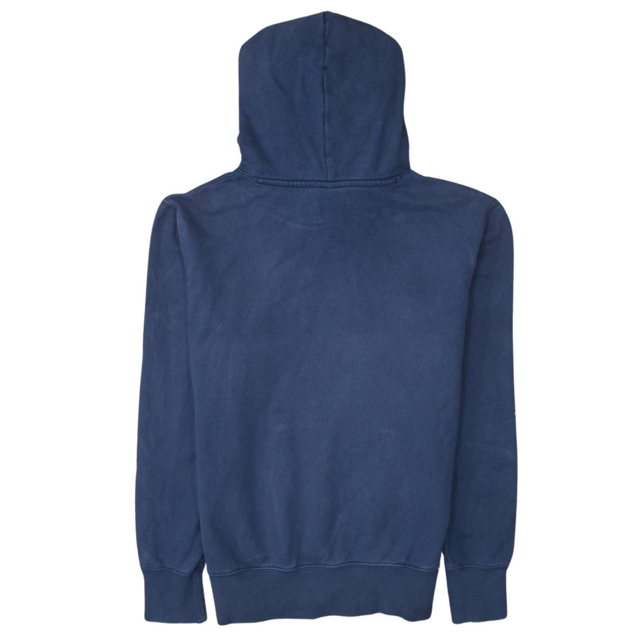 Champion Men's Blue Pullover Hoodie Small Embroidered Logo Cotton